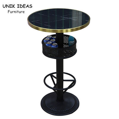 2 Person Black Bistro High Top Table Sets Outdoor Metal Counter Wood Tall