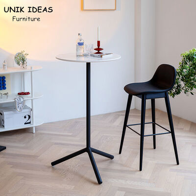 Restaurant Kitchen Bistro Bar Tables 110cm High Round Modern