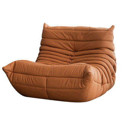 Fabric Single Seater Armchair High Density Foam Living Room Leisure Sofa