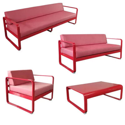 Guter Preis Sitzer-Strand des Möbel-Rattan-im Freien stellt Weidengarten-Patio-Sofa-2 populär ein Online