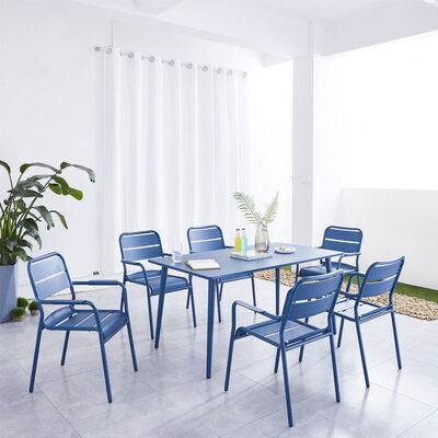 Guter Preis Colorful Terrace Balcony Furniture Stackable Outdoor Garden Coffee Table and Chair Waterproof Online