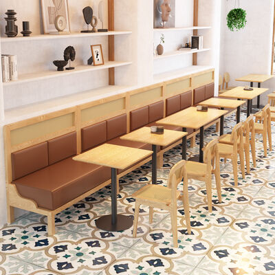 Guter Preis Customized New Design Woven Rattan Chair and Sofa Plywood Table Restaurant Cafe Sets Online