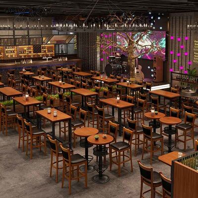 Guter Preis Frühstücks-Bistro-Bartisch-moderne hohe Schemel-Musik im Freien, die 65cm speist Online