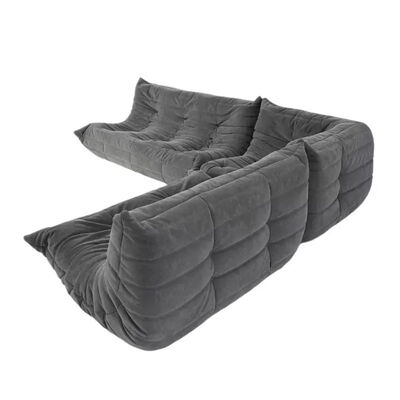 Guter Preis Modulares Wohnzimmer Schnitt-Sofa Leather Home Furniture Lazy Sofa Set Online