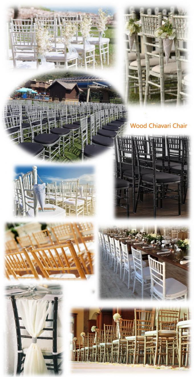 Napoleon Chair Folding Dining für hölzerne Heiratsstühle Garten-Bankett-Ereignis Chiavari