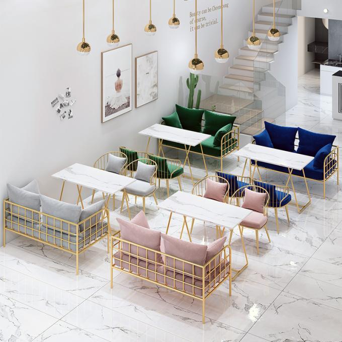 Restaurantmöbel maquinas Para-Cafécafeteria-Tabellensofa Ins billiges für 4 Personen