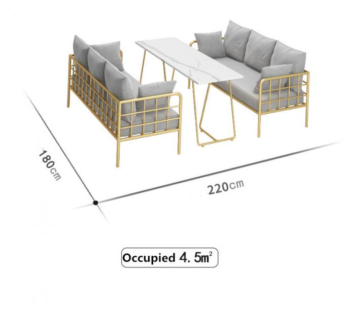 Restaurantmöbel maquinas Para-Cafécafeteria-Tabellensofa Ins billiges für 4 Personen