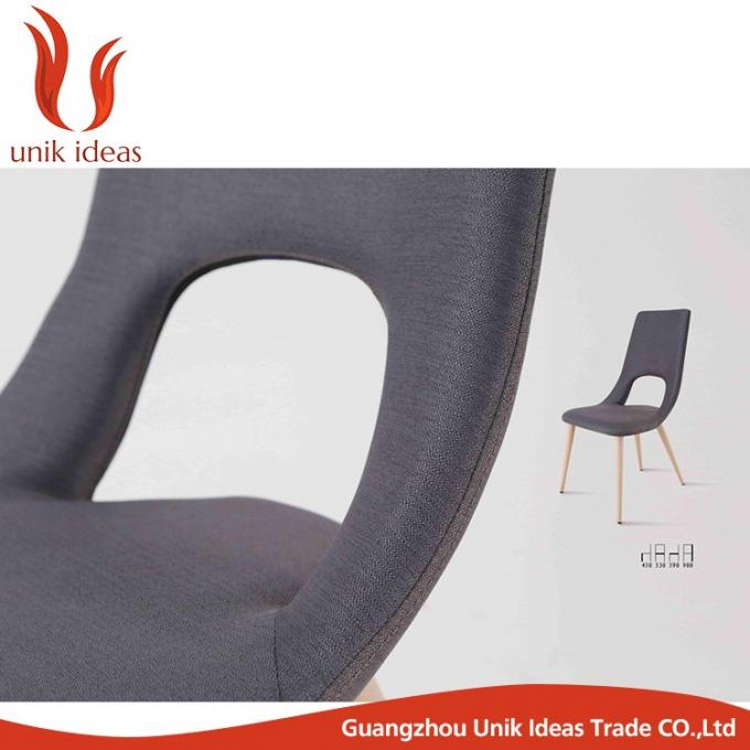 Speisendes Stuhl-nordeuropäisches Luxusmetall, das Stuhl speist